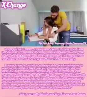 Alex, currently Alexis, working his son from home