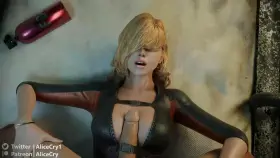 Rachel Foley Titty Fuck Cumshot (AliceCry) [Resident Evil]