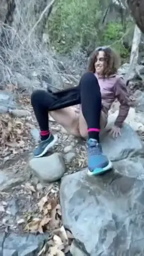 I think I broke my record for farthest stream! How many feet do you think that is? [F] MILF