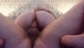 Husband (26) riding daddy cock