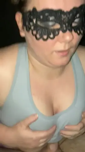 He didn’t last very long between my tits 😊