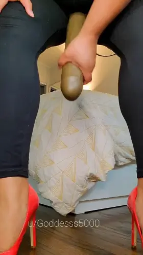 On those knees and open wide, you cock hungry slut! [domme][oc]