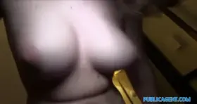 PublicAgent French chick fucked by director