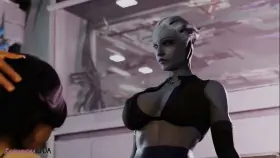 Futa liara domination (Salamandra) [mass effect]
