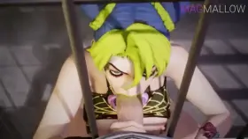 Jolyne Cujoh blowjob (MagMallow )[JoJo s Bizarre Adventure]