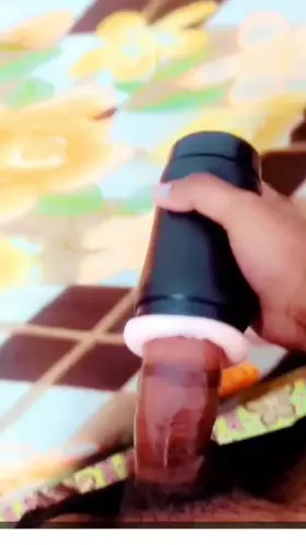 First time using a fleshlight and it feels too good.