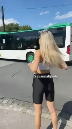 Saw the bus and had to go for it [OC] [F]