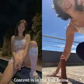 DAMN! She has no shame in masturbating in public 😲