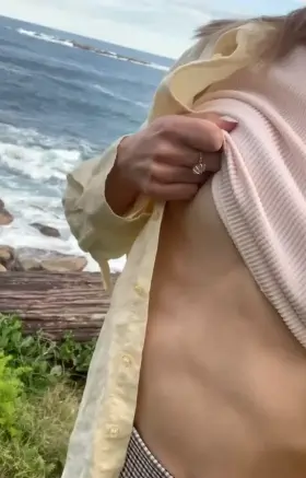 Sometimes they just want to be squeezed in the middle of a walk in public 🤷🏼‍♀️