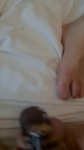 My wife being fucked while i watch in chastity