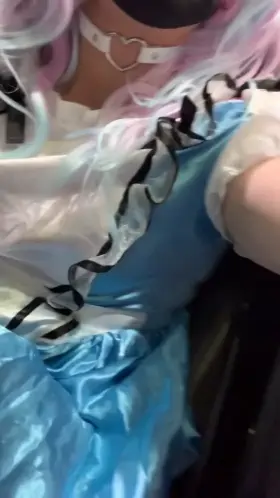 First i made my enslaved sissy Erica get dressed, sent her ass out driving around and then pump some gas 😈 where should we send my bitch next? Target or McDonalds🤔