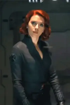 Scarlett Johansson's big black widow ass