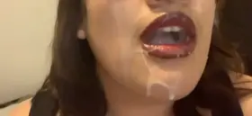 freshman starting off strong by swallowing your loads!