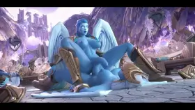 Training of the Ascended Futa angel ride (tektah)