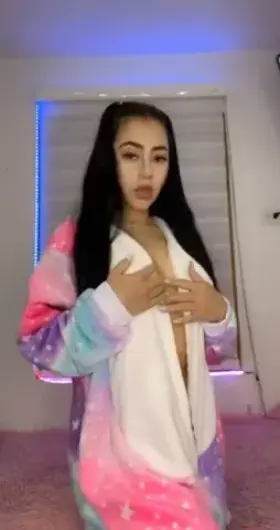 She loves to licked then spoiled by something really hard [video]