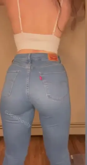 long hair & levi’s!