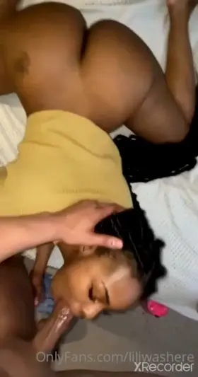 🥵Hot brunette with delicious ass practices strong oral sex🔥LINK IN COMMENTS👇