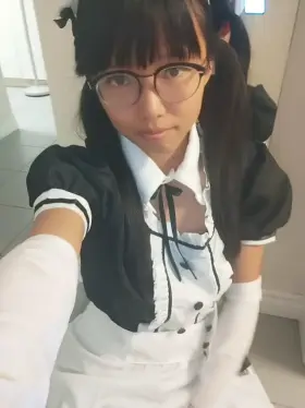 Taking a break from my maid duties...don't tell!