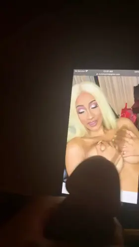 Cardi b makes him nut (not mine)