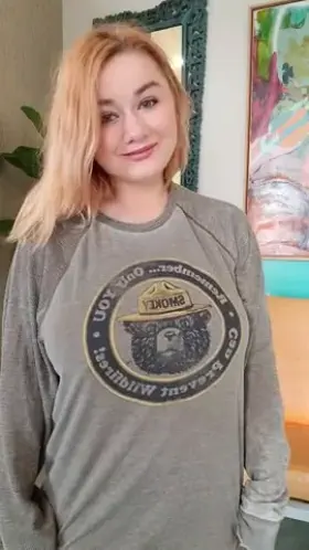 I cover my boobs up in public to help prevent forest fires 🔥 [OC]
