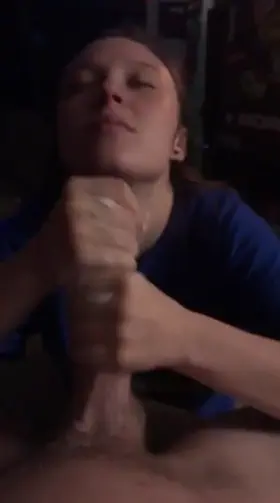 Either her hands are small, or ...