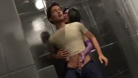 Aurora and kelly having sex on highschool bathroom! (Free download in the comments)