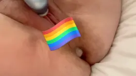 I cum so hard when my knotted dildo is ALL the way inside, base and all