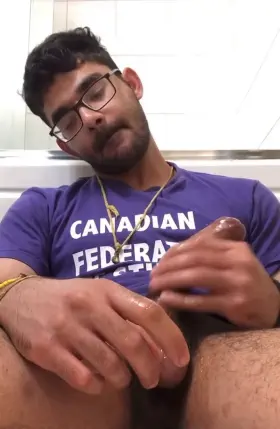 After a long edging session