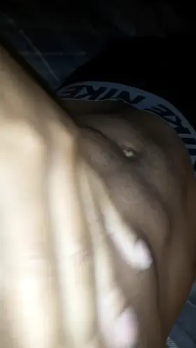 I couldn't control the camera when I felt the nut coming! 😭