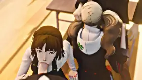 Baton Pass with Ann Takamaki and Makoto Niijima (Amateurthrowaway) [persona]