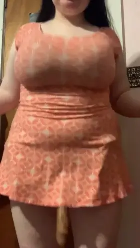Is my dress too short or my dick too big?