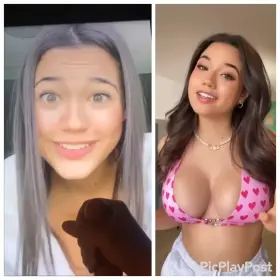 Dumping a cum load on sweet Sofia Gomez 💦