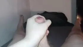 Just took care of that morning wood... come over and take your seat on that German cock and get all the cum for yourself!