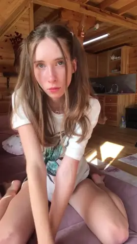 Can I show you my tities and you will shoot your load on my face in exchange? 🥺