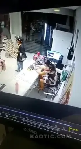 Woman murder at her place of business