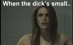 (GIF) When the dick's small..