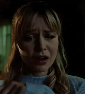 Melissa Benoist a little upset listening to us go at it upstairs knowing she wasn’t invited..