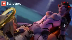 Futa Widowmaker titty fuck Mercy (Bandoned)
