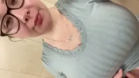 Slow mo [drop] in a public bathroom🤭.. what would you do if you walked in on me?