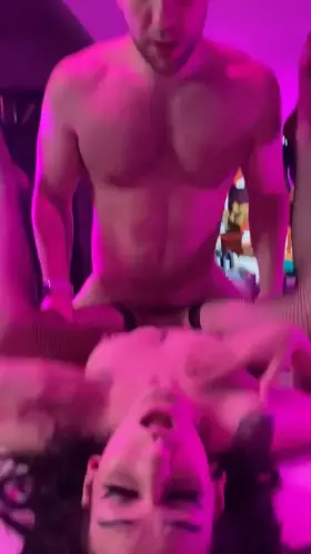 Goth friend loving the dick