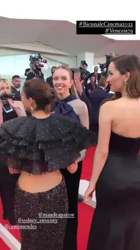 With Camila from Venice Film Festival