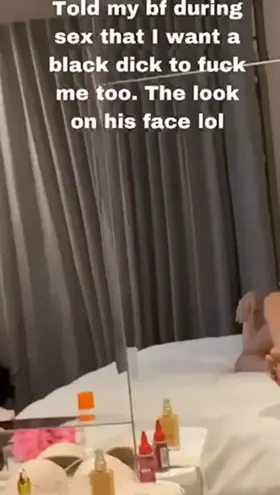 My bf wasn’t happy when I told him I want a BBC