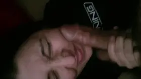 Showing me her post-orgasm signature