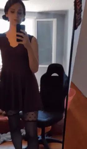 Lingerie isn't the only surprise under my dress