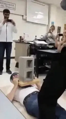 HMFT after I hold a brick