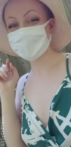 I don't think anybody at the park saw, but I know y'all will 🥰🥰