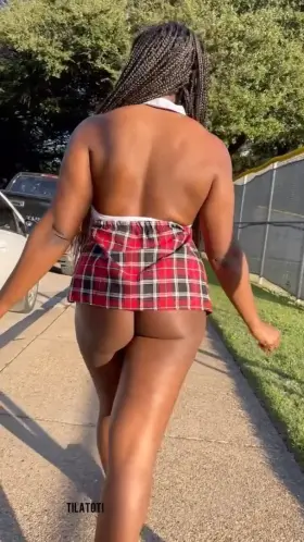 Walking home from school