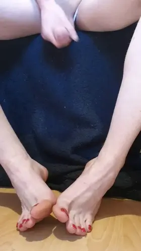 oh, sweetie, you would lick them clean for me? 🥺 x