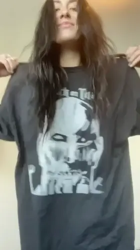 Trying on some new shirts!