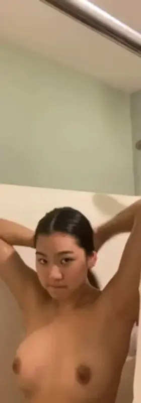 just turned 18! like my tits in the shower? 😋